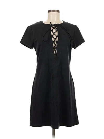 Pre-owned Wayf Casual Dress In Black