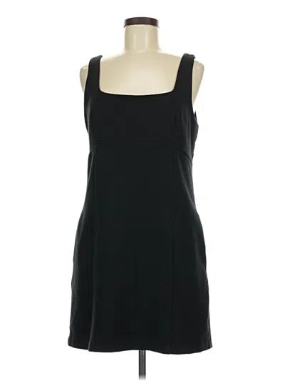 Pre-owned Wayf Casual Dress In Black