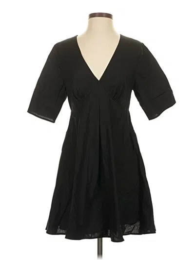 Pre-owned Wayf Casual Dress In Black
