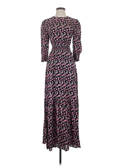 Pre-owned Wayf Casual Dress In Black