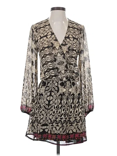 Pre-owned Wayf Casual Dress In Black