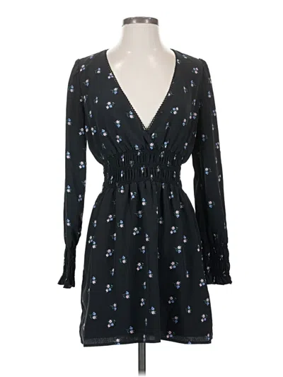 Pre-owned Wayf Casual Dress In Black