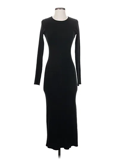 Pre-owned Wayf Casual Dress In Black