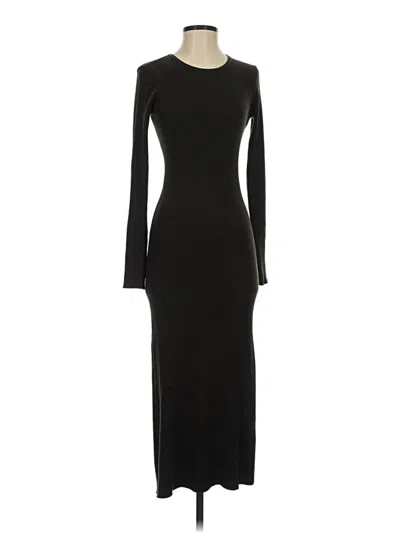 Pre-owned Wayf Casual Dress In Black