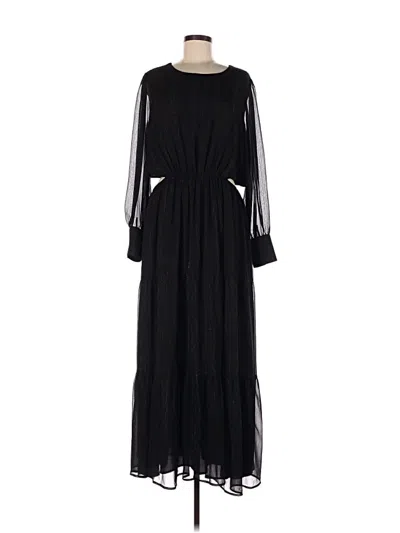 Pre-owned Wayf Casual Dress In Black