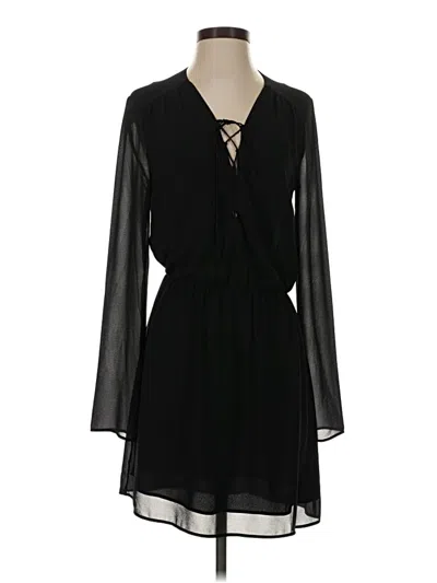 Pre-owned Wayf Casual Dress In Black