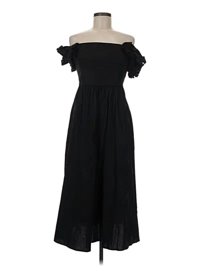 Pre-owned Wayf Casual Dress In Black