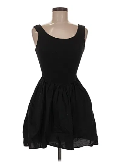 Pre-owned Wayf Casual Dress In Black