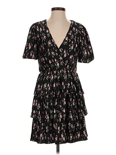 Pre-owned Wayf Casual Dress In Black