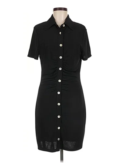 Pre-owned Wayf Casual Dress In Black
