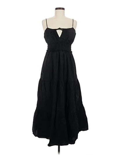 Pre-owned Wayf Casual Dress In Black