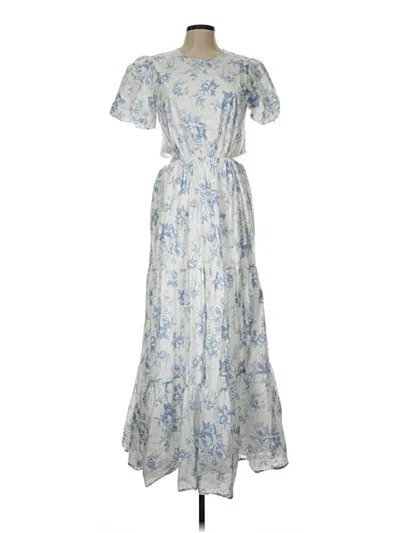 Pre-owned Wayf Casual Dress In Blue