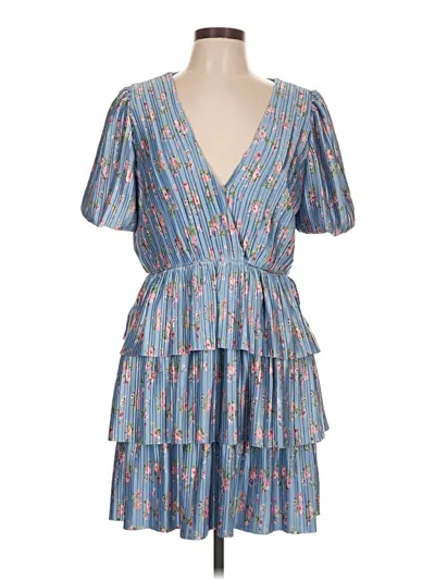 Pre-owned Wayf Casual Dress In Blue