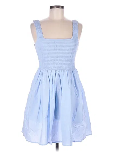 Pre-owned Wayf Casual Dress In Blue