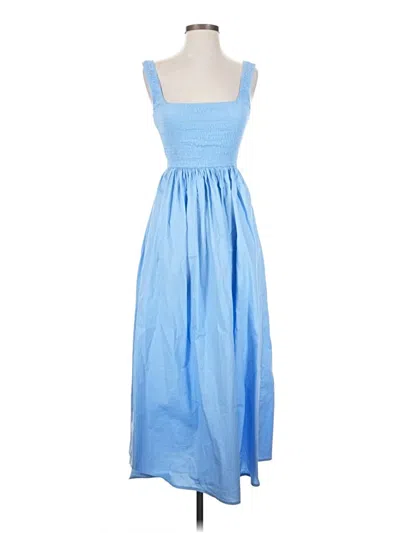 Pre-owned Wayf Casual Dress In Blue