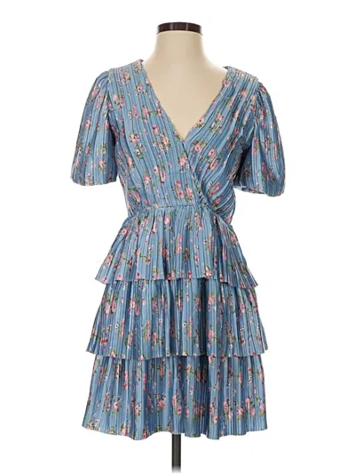 Pre-owned Wayf Casual Dress In Blue