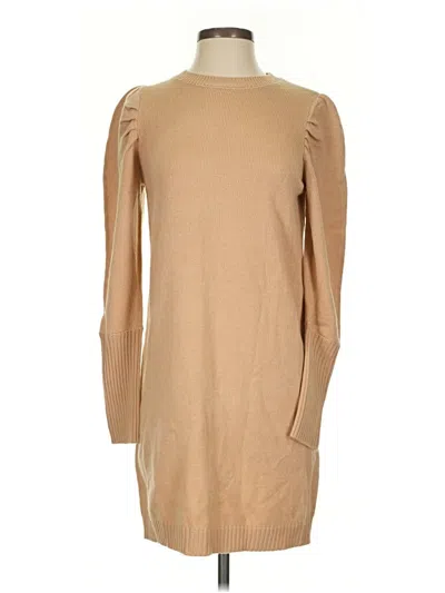 Pre-owned Wayf Casual Dress In Brown