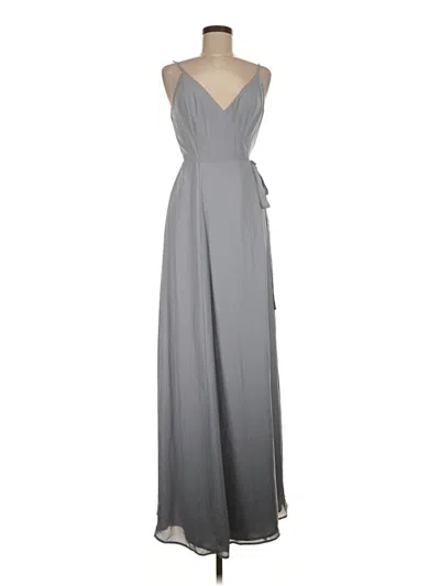 Pre-owned Wayf Casual Dress In Gray