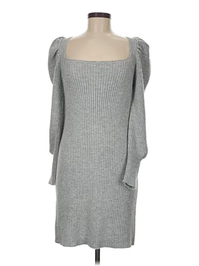 Pre-owned Wayf Casual Dress In Gray