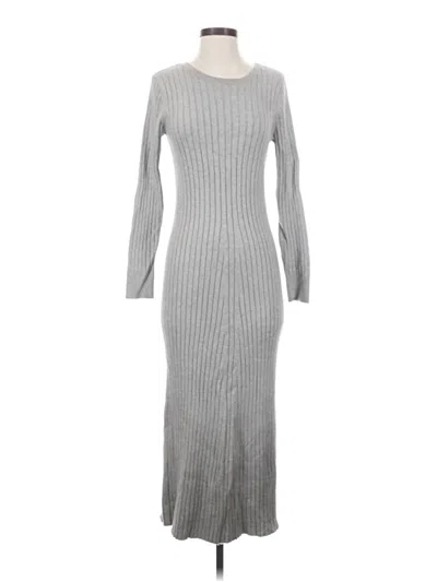 Pre-owned Wayf Casual Dress In Gray