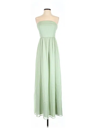 Pre-owned Wayf Casual Dress In Green