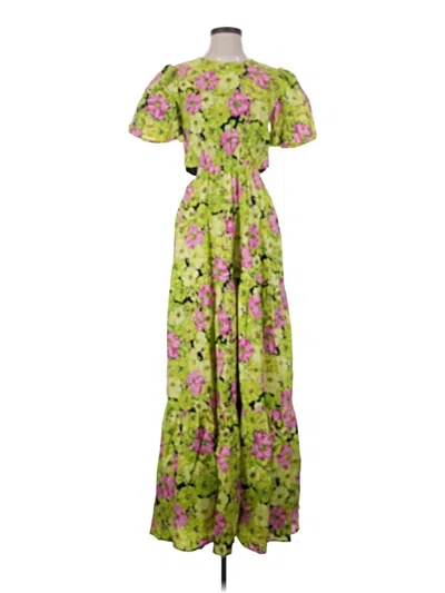 Pre-owned Wayf Casual Dress In Green