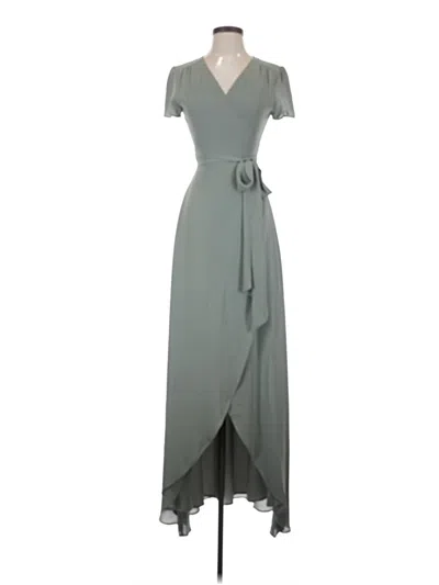 Pre-owned Wayf Casual Dress In Green