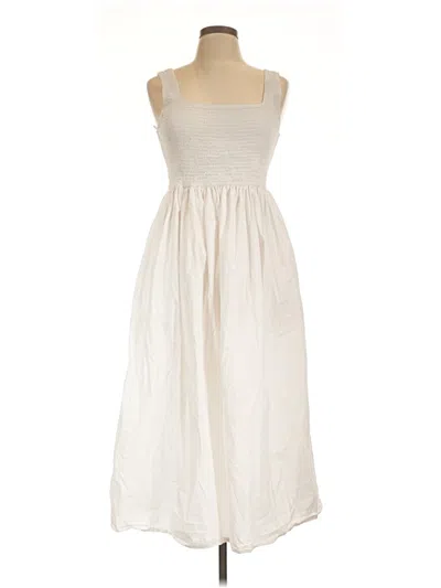 Pre-owned Wayf Casual Dress In Ivory