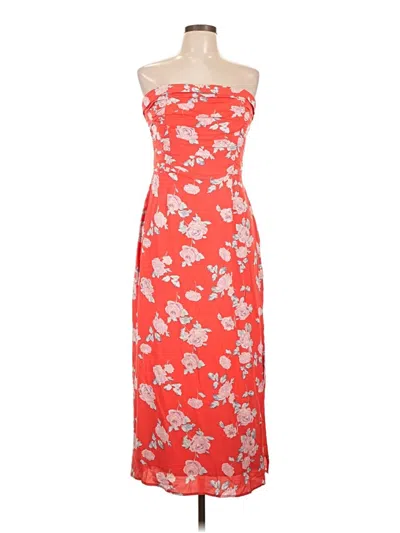 Pre-owned Wayf Casual Dress In Orange