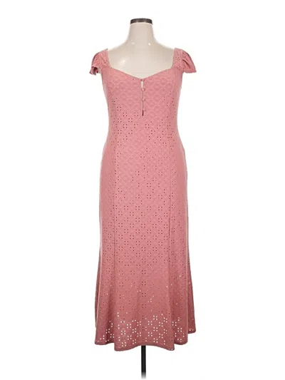 Pre-owned Wayf Casual Dress In Pink