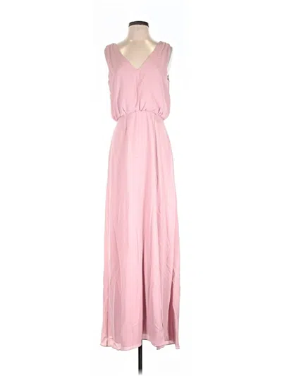 Pre-owned Wayf Casual Dress In Pink