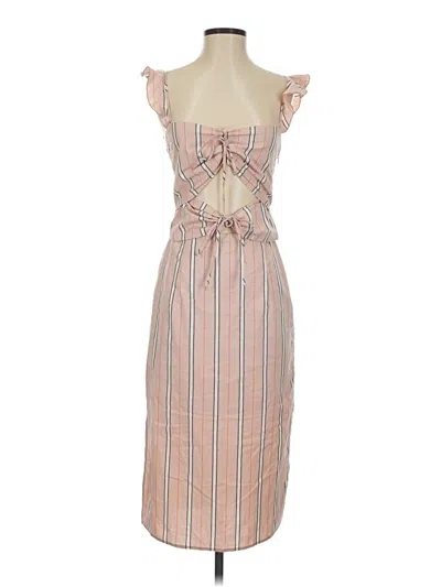 Pre-owned Wayf Casual Dress In Pink