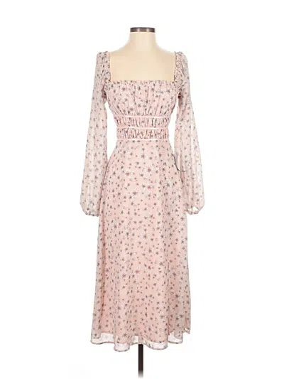Pre-owned Wayf Casual Dress In Pink