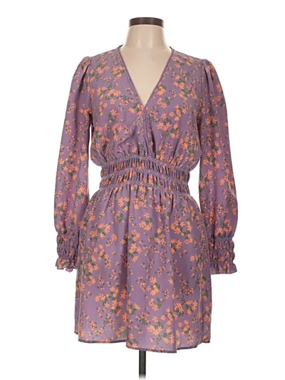 Pre-owned Wayf Casual Dress In Purple