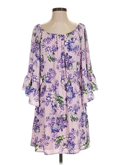 Pre-owned Wayf Casual Dress In Purple