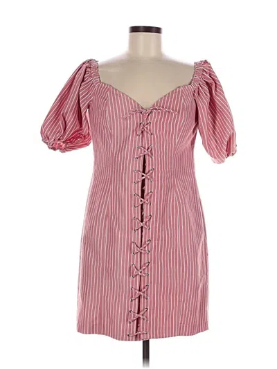 Pre-owned Wayf Casual Dress In Red