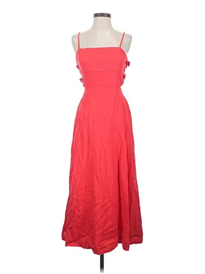 Pre-owned Wayf Casual Dress In Red