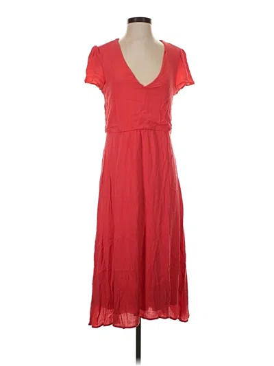 Pre-owned Wayf Casual Dress In Red