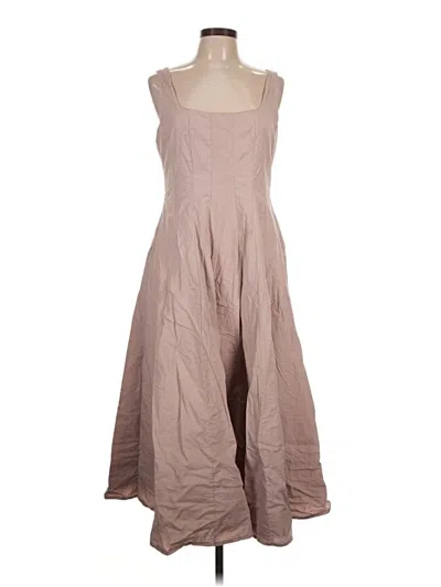Pre-owned Wayf Casual Dress In Tan