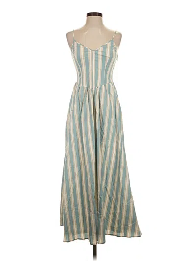 Pre-owned Wayf Casual Dress In Teal