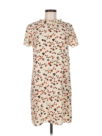 Pre-owned Wayf Casual Dress In White