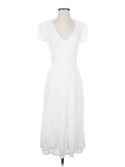 Pre-owned Wayf Casual Dress In White