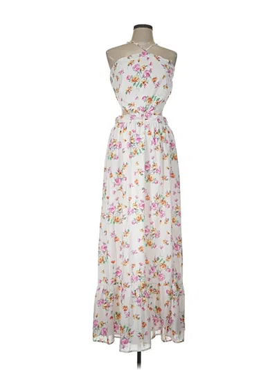 Pre-owned Wayf Casual Dress In White