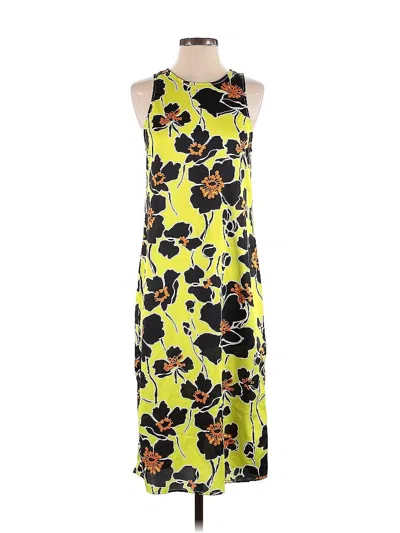 Pre-owned Wayf Casual Dress In Yellow