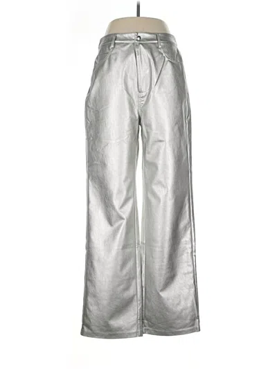 Wayf Casual Pants In Silver