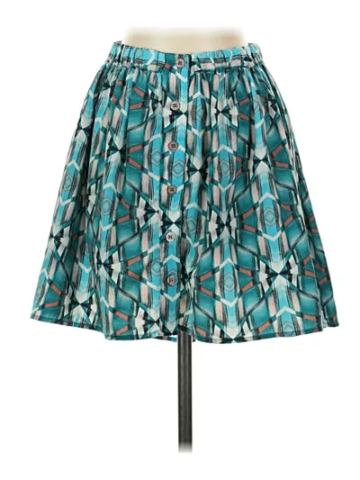 Pre-owned Wayf Casual Skirt In Blue
