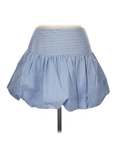 Pre-owned Wayf Casual Skirt In Blue
