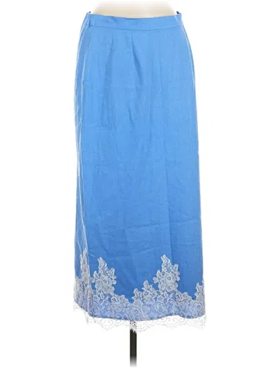 Pre-owned Wayf Casual Skirt In Blue