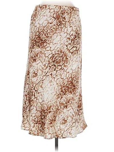 Pre-owned Wayf Casual Skirt In Brown