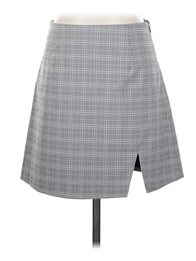 Pre-owned Wayf Casual Skirt In Gray